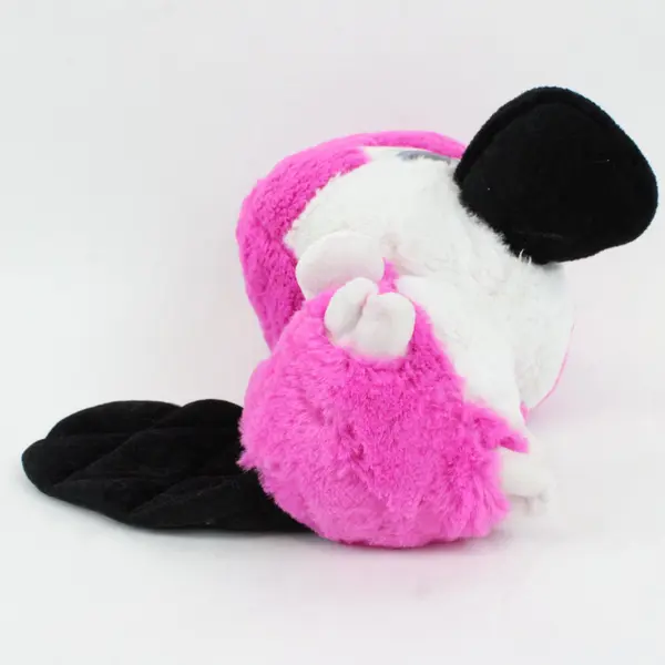 Ideal Toys Direct Pink White Platypus Plush Toy 10in Used