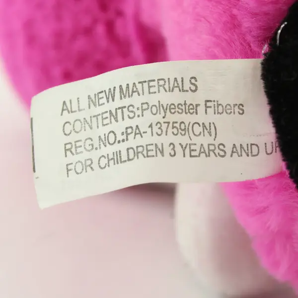 Ideal Toys Direct Pink White Platypus Plush Toy 10in Used