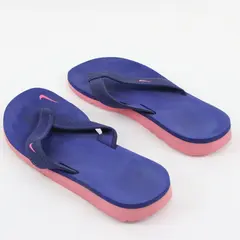 Nike 314870-408 Women's Blue Pink Flip Flop Sandals Sz 6