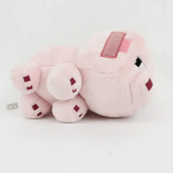Minecraft Baby Pig Plush 7 in Pink Stuffed Animal Used