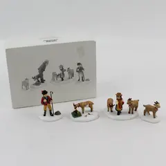 1997 Dept 56 Heritage Village Accessory Heidi And Her Goats 56201