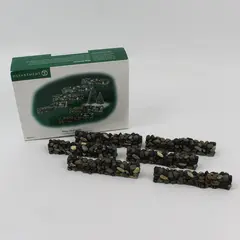 1998 Dept 56 Village Accessory Fieldstone Wall 6 piece set 52717