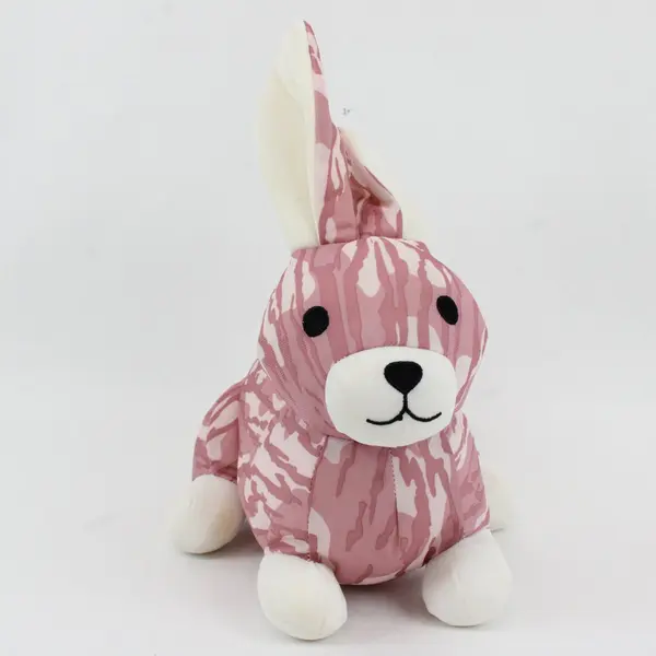 Mossy Oak Pink Camo Bunny Rabbit Plush Stuffed Animal Toy 12in