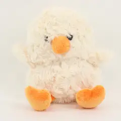 Unbranded Cream Chick Plush Stuffed Animal Soft Bird Toy