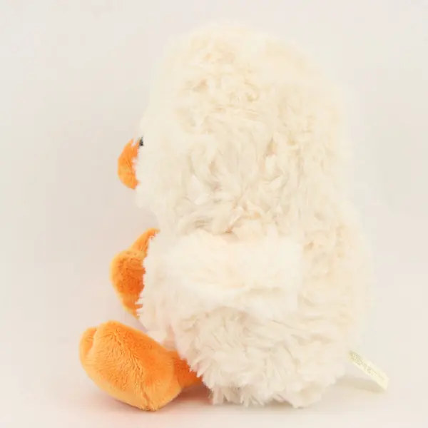 Unbranded Cream Chick Plush Stuffed Animal Soft Bird Toy