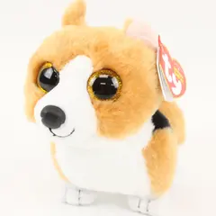 Ty Beanie Baby Colin Corgi Plush 6 in Velvety Stuffed Animal Retired