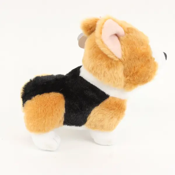 Ty Beanie Baby Colin Corgi Plush 6 in Velvety Stuffed Animal Retired