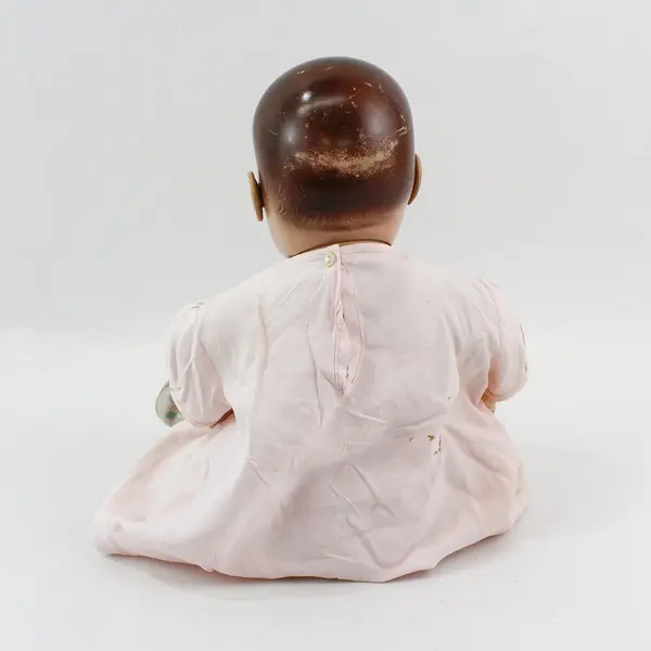 Vintage Effanbee Drink And Wet Dy-Dee Baby Doll 19”  Composition Rubber Body 