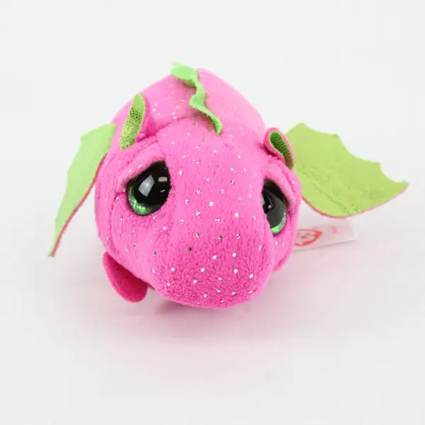 Ty Teeny Tys Darby the Pink Dragon Mini Plush 2017 Glitter