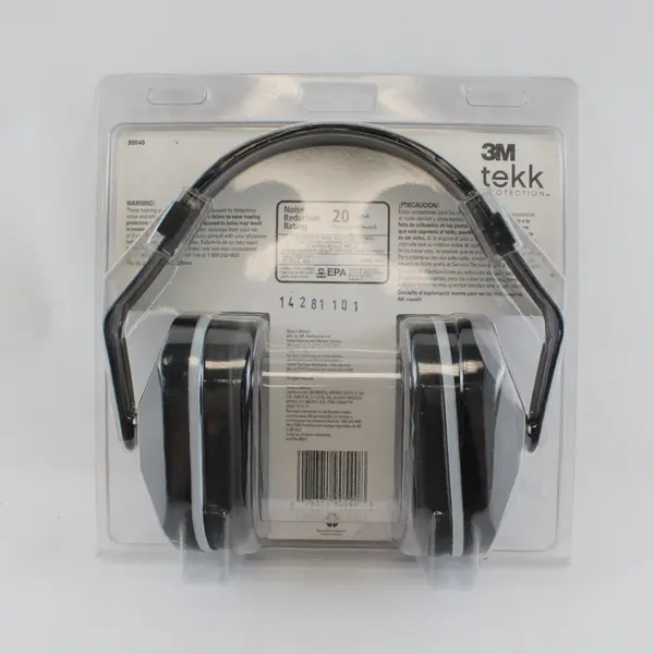 3M Tekk Protection Earmuff Hearing Protector New Model 1000