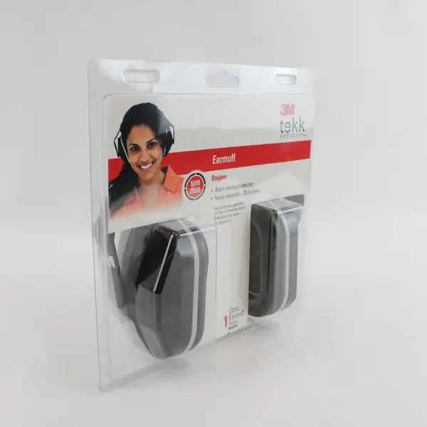 3M Tekk Protection Earmuff Hearing Protector New Model 1000