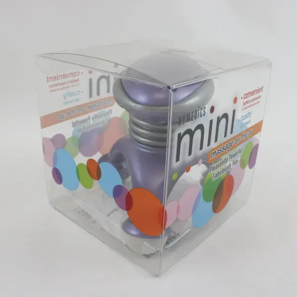 HoMedics Mini Massage-on-the-Go Portable Massager Purple Silver
