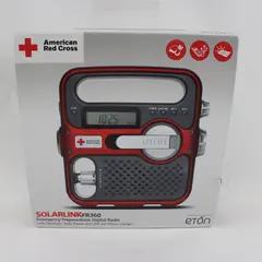 Eton American Red Cross Solarlink FR360 AM/FM/NOAA Emergency Radio