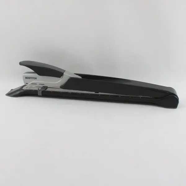 Bostitch inReach 25 Long Reach Stapler Black Silver Booklet Office Used