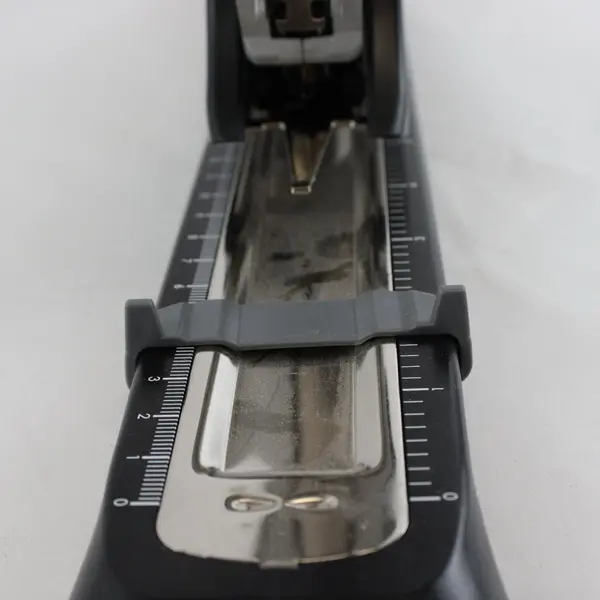 Bostitch inReach 25 Long Reach Stapler Black Silver Booklet Office Used