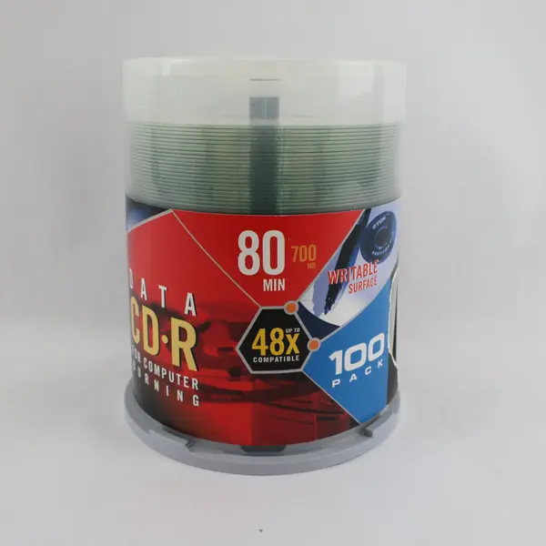 TDK Data CD-R 700MB 80 Min Recordable Disc Spindle Open Box