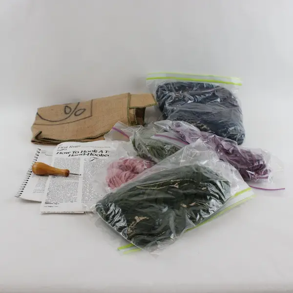 Latch Hook Rug Kit Floral Craft Project