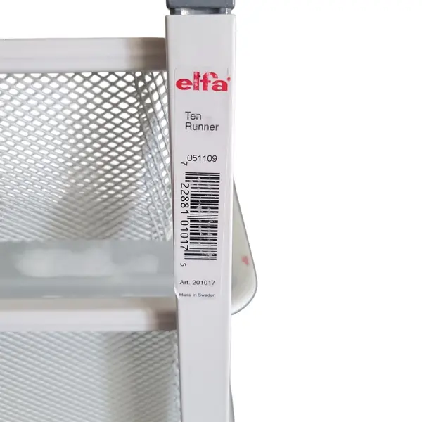 Elfa Wire Storage Rack with 5 Drawers White - Local Pickup Only