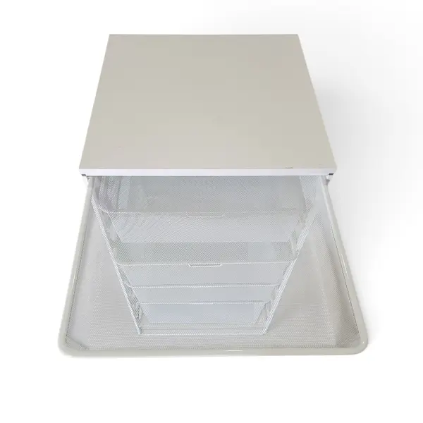 Elfa Wire Storage Rack with 5 Drawers White - Local Pickup Only