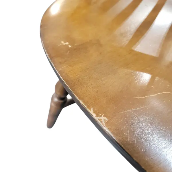 S. Bent & Bros Colonial Windsor Captain's Arm Chair Maple Wood - Local Pickup