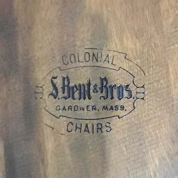 S. Bent & Bros Colonial Windsor Captain's Arm Chair Maple Wood - Local Pickup