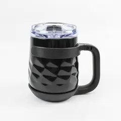 Primula 0719E Stainless Steel Diamond Pattern Tumbler Travel Mug