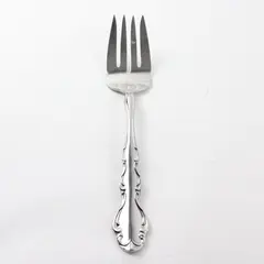 Reed & Barton Regency Stainless Steel Serving Fork 9 Inch