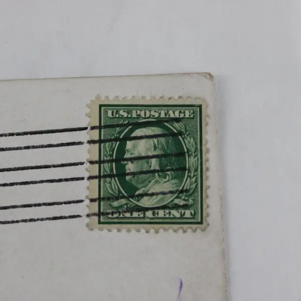 Lot of 2 1909 Indiana State Capitol Postcards The Indiana News Company