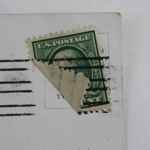 Lot of 2 1909 Indiana State Capitol Postcards The Indiana News Company
