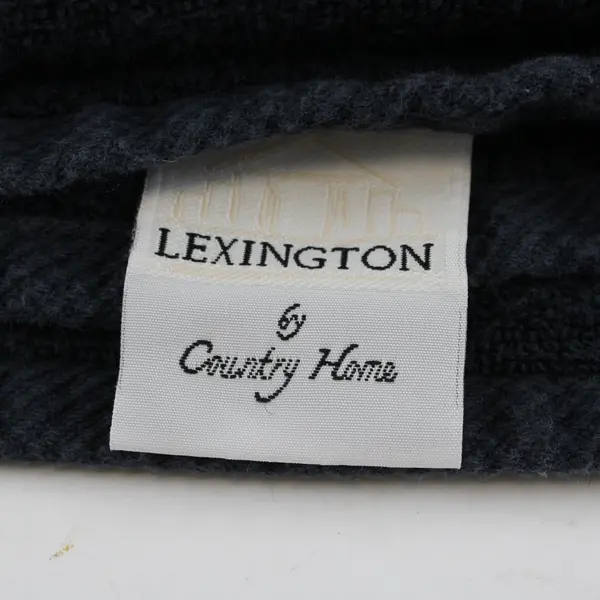 Lexington Black Cotton Bath Towels Lot of 4 Mixed Sizes Medium Large