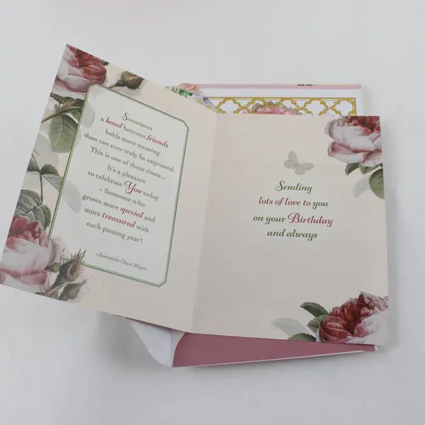 Lot of 17 Unused Floral Butterfly Greeting Cards w/ Envelopes Assorted