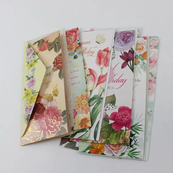 Lot of 17 Unused Floral Butterfly Greeting Cards w/ Envelopes Assorted