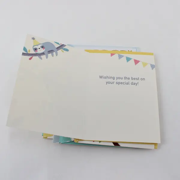 Lot of 25 Cute Colorful Birthday Cards with Envelopes