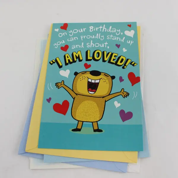 Lot of 3 Hallmark Birthday Cards with Envelopes UNUSED