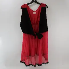 The Modern Goddess Approx 2X Hot Pink Black Mesh Chemise Lingerie