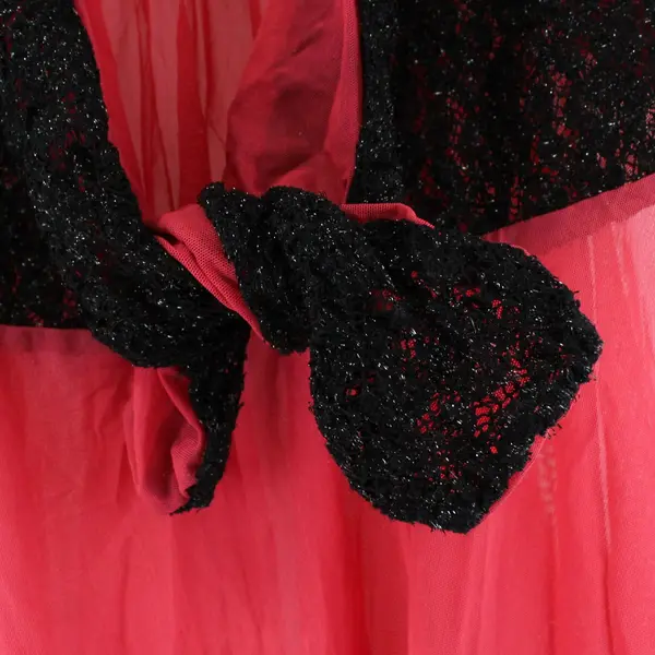 The Modern Goddess Approx 2X Hot Pink Black Mesh Chemise Lingerie