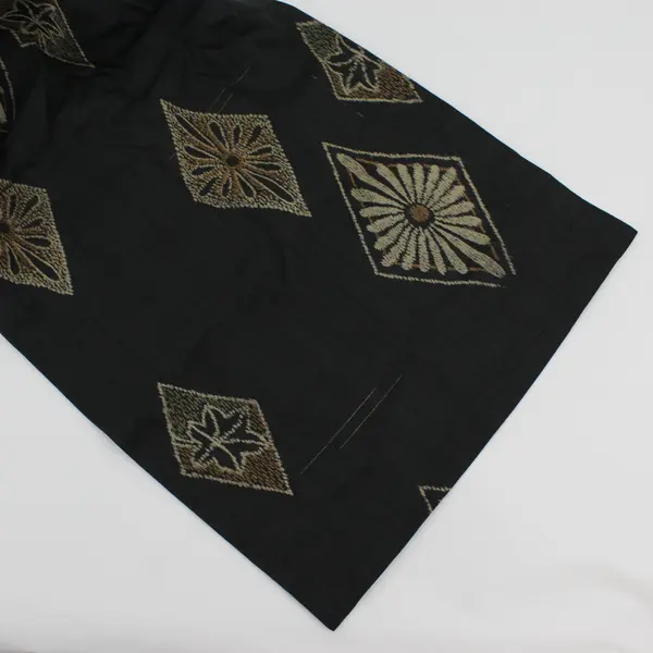 Asian-Inspired Patchwork Rectangle Scarf 12"x57"