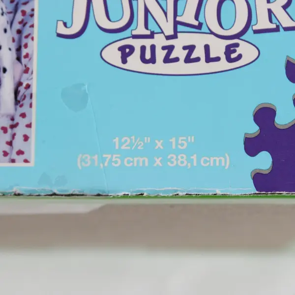 MB Puzzle Junior 100 Piece Dalmatian Puppies Jigsaw Puzzle Complete