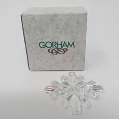 Gorham Christmas Treasures Holiday Snowflake C543 Ornament