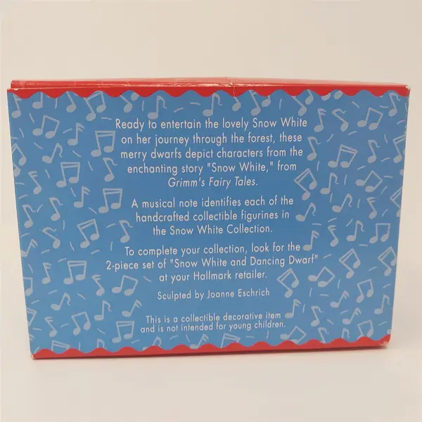 Hallmark Merry Miniatures Six Merry Dwarfs Story Time 1997 Joanne Eschrich