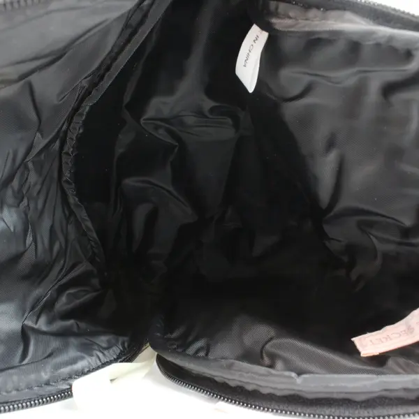 Victoria's Secret Small Black Makeup Zipper Pouch 8"