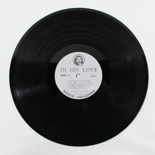 Meher Baba In His Love Meher Creations MC1 Vintage 12" Vinyl LP