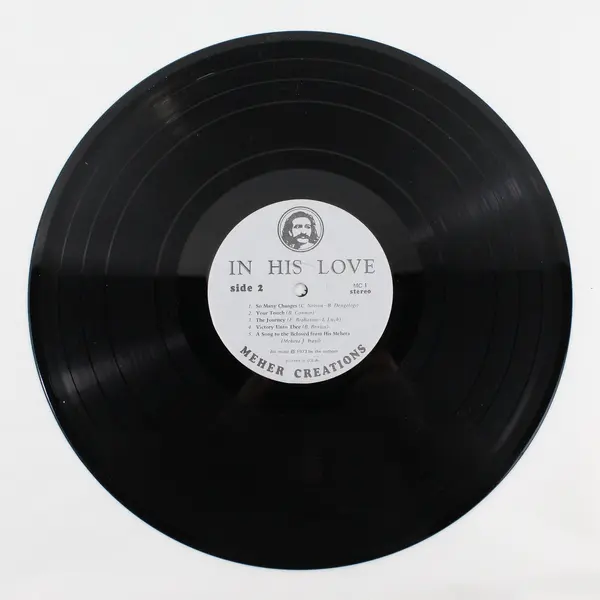 Meher Baba In His Love Meher Creations MC1 Vintage 12" Vinyl LP