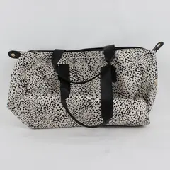 Mali + Lili Cheetah Print Travel Overnight Weekender Bag Purse