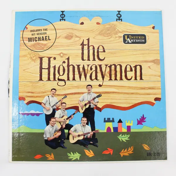 The Highwaymen Vintage 12" Vinyl LP United Artists UAL 3125