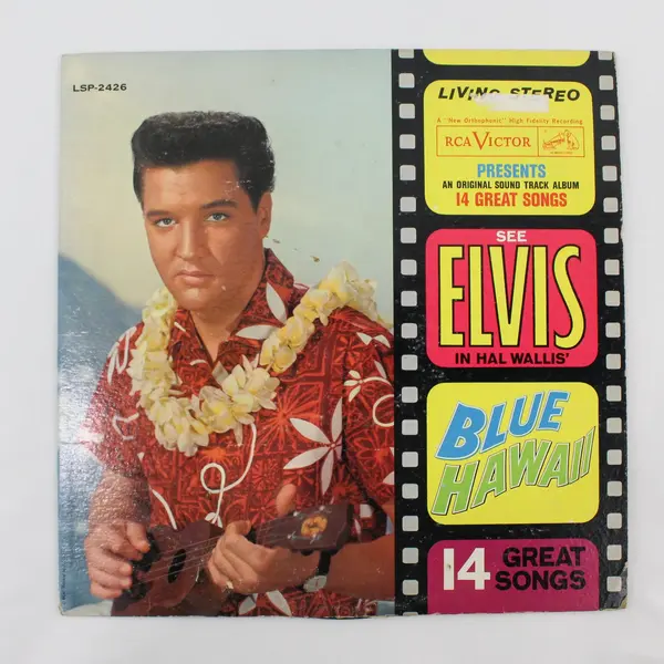 Elvis Presley Blue Hawaii LP LSP-2426 RCA Victor 12" Vinyl Record