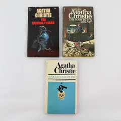 Lot of 3 Agatha Christie Miss Marple Vintage Paperbacks 1970 1971 1972