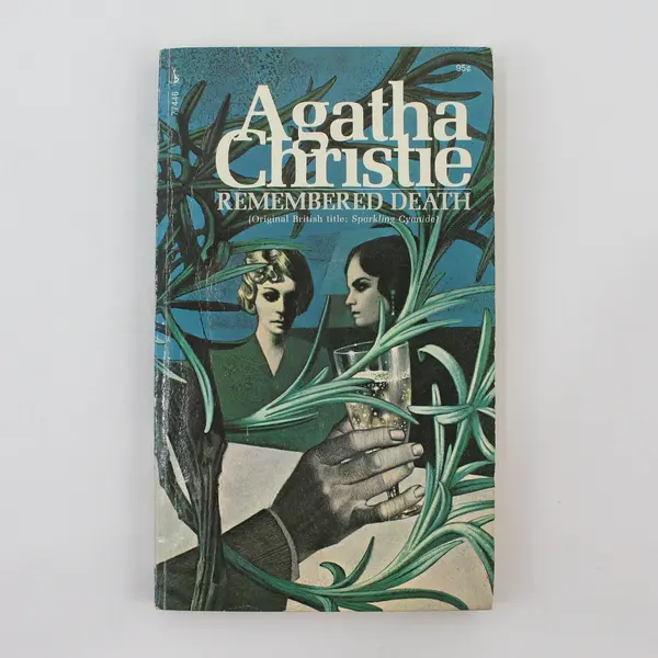 Lot of 3 Vintage 1971 Agatha Christie Murder Mystery Novels Paperback