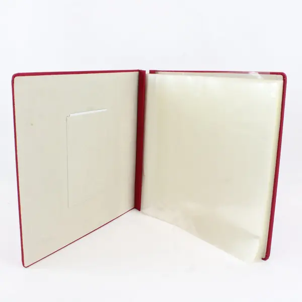 70 Page Red 12x12 Scrapbook Photo Album Memory Keepsake Used