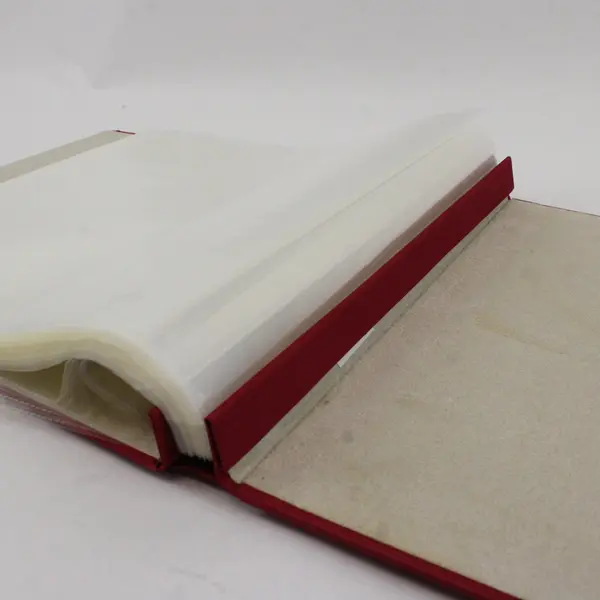 70 Page Red 12x12 Scrapbook Photo Album Memory Keepsake Used